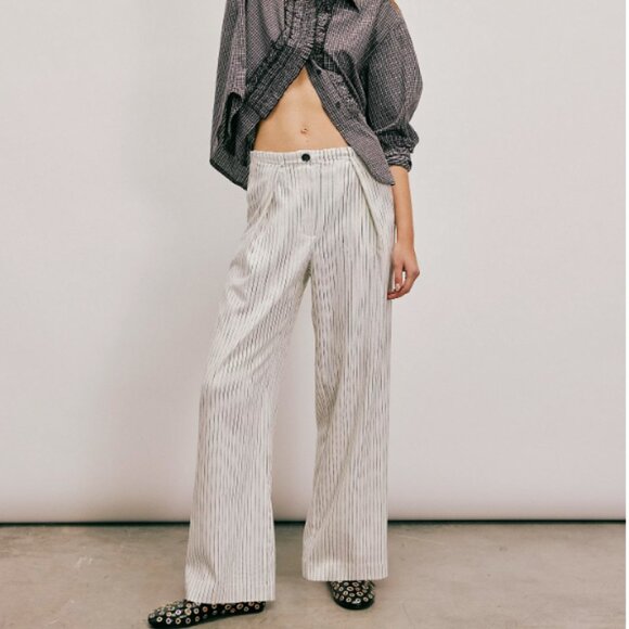 Free People Tyler Menswear Trousers NWT * - Picture 1 of 4